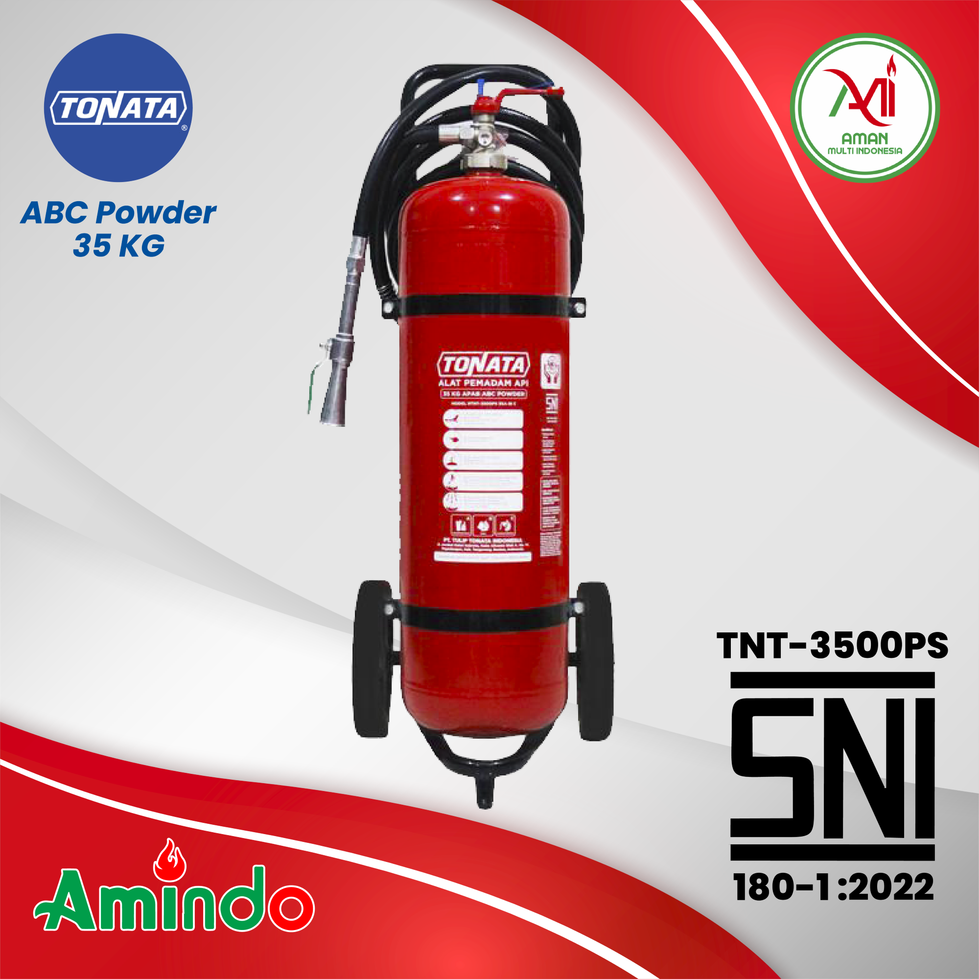Alat Pemadam Api Tonata SNI / APAB ABC Powder 35 KG