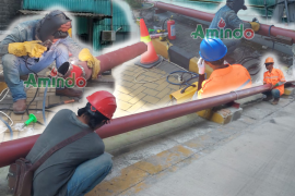 Instalasi Fire Hydrant System di PT. Sinar Indochem oleh PT. Aman Multi Indonesia